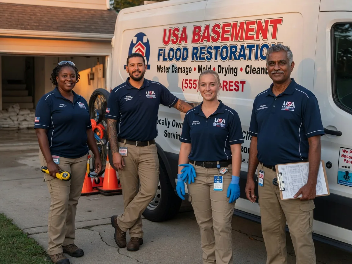 Basement Flood Cleanup company in Lott, TX