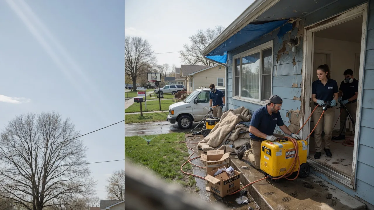 Basement Flood Cleanup in Lott, TX near me